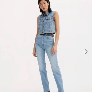 Levi's Light Blue 70s high straight Women's Jeans